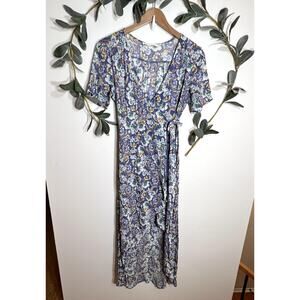 ASTR Floral Wrap Dress
